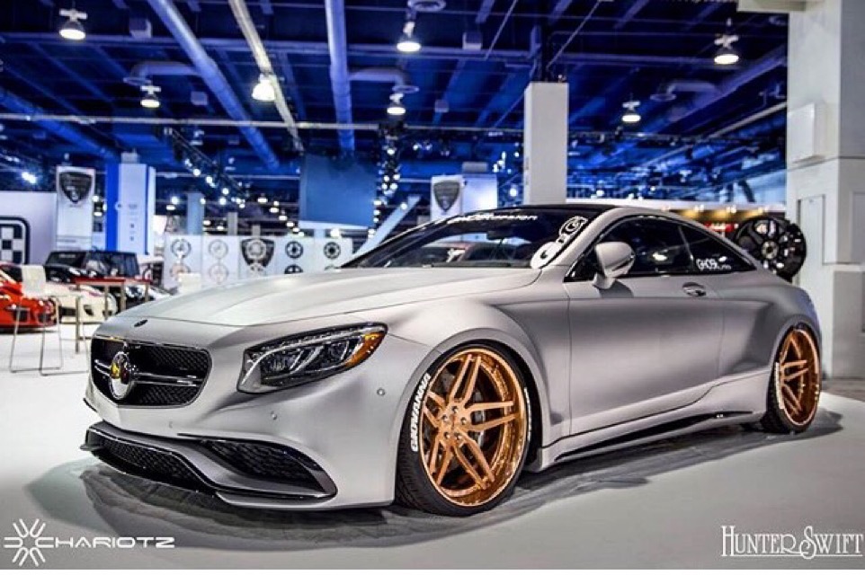 Modern customized Mercedes