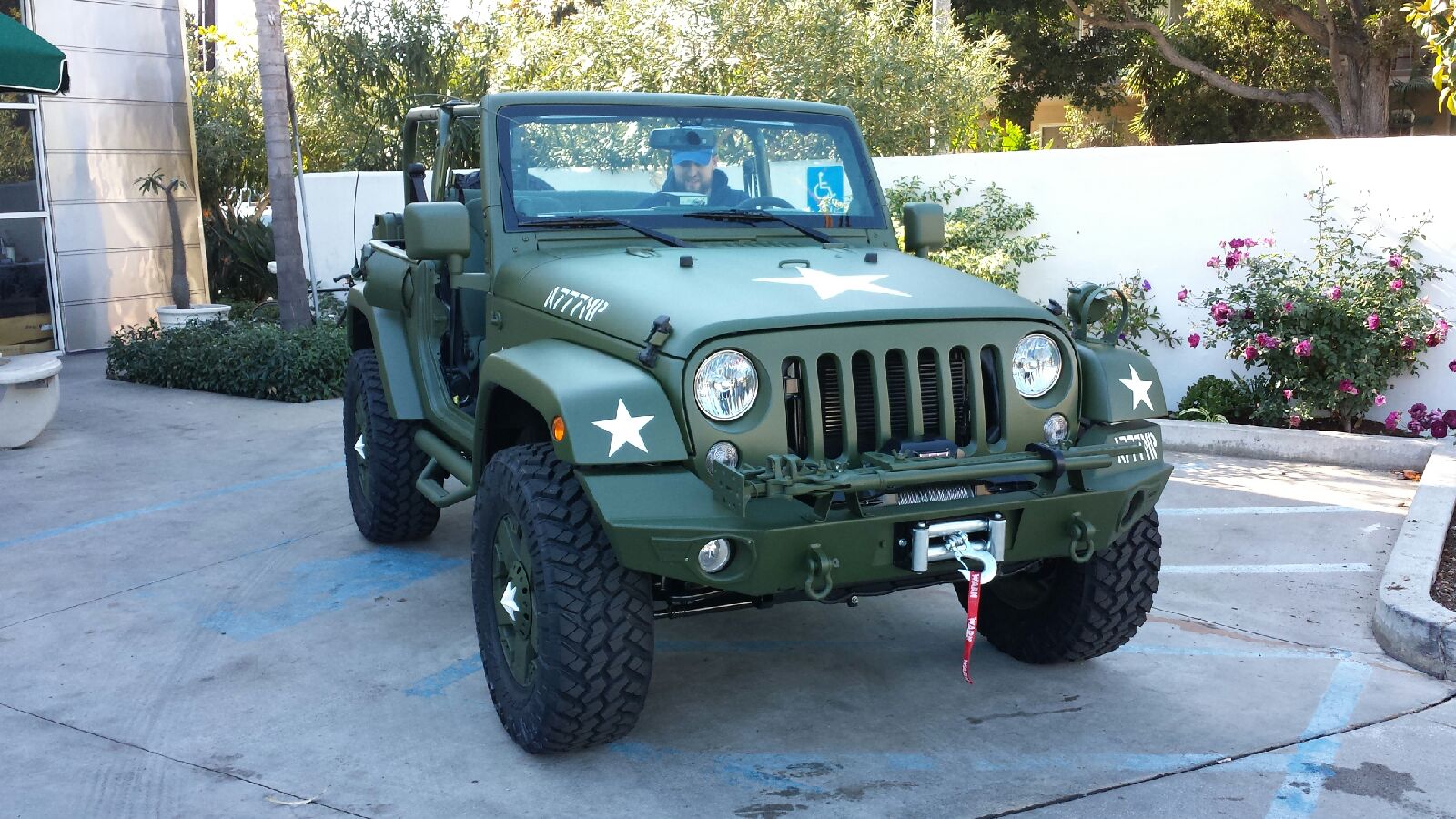 Custom lifted Jeep build
